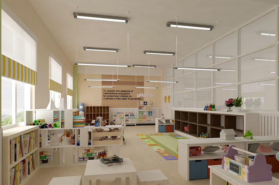 早教中心设计,早教中心装修,儿童教育装修